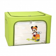 Коробка для хранения вещей/Кофр для хранения вещей на молнии Blonder Home Mickey on a bike KEY/90