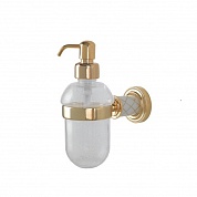 Дозатор для жидкого мыла настенный Boheme Murano Gold 10912-G