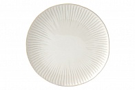 Тарелка обеденная Gallery, белая, 26 см