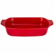 БЛЮДО ДЛЯ ЗАПЕКАНИЯ AGNESS "MODERN KITCHEN" ПРЯМОУГ. КРАСНОЕ 37*24*7,5 СМ