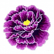 Коврик 60х60 Carnation Home Fashions Peony Flower Violet FLW60VI