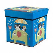 Коробка для игрушек/Коробка для хранения вещей Blonder Home Elefant Blue B30FANB