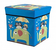 Коробка для игрушек/Коробка для хранения вещей Blonder Home Elefant Blue B30FANB