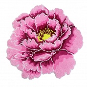 Коврик 73х73 Carnation Home Fashions Peony Flower Pink FLW73PNK