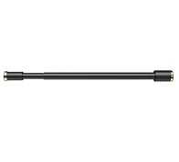 Карниз для ванной комнаты 110-200 см Carnation Home Fashions Barrel Black TSR-BRL/16