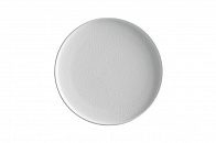 Тарелка закусочная Икра (белая) без инд.упаковки