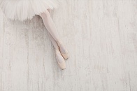 54STR-BALLET Холст "Балерина" 46х96 см, багет кэнвес